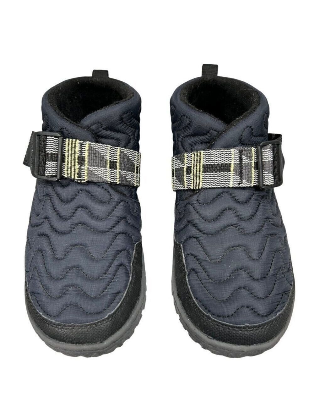 Chaco Women's Navy Blue Ramble Rugged Quilted Rip-Stop Slipper Bootie Size 6